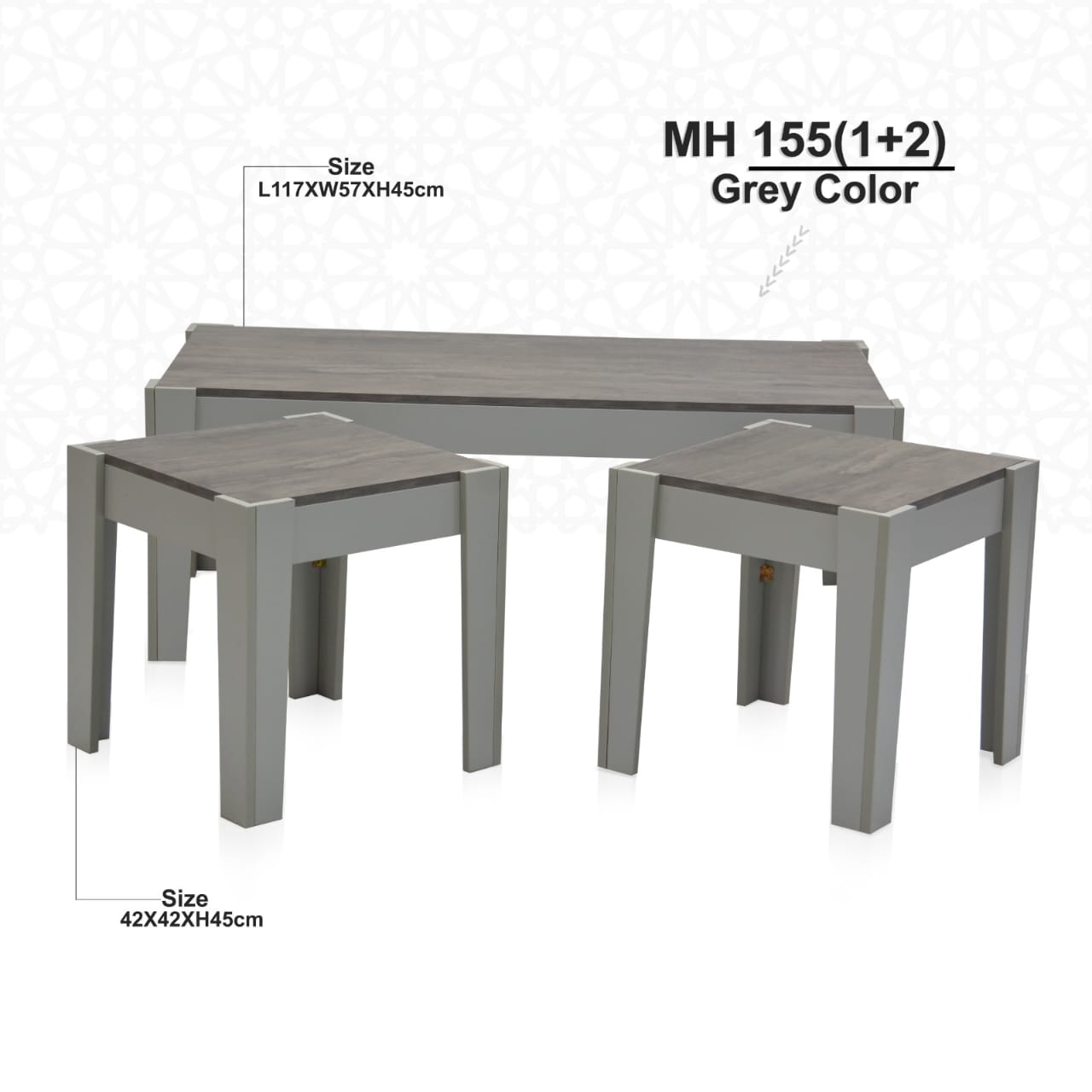Ensemble 3 tables Ensemble 3 tables